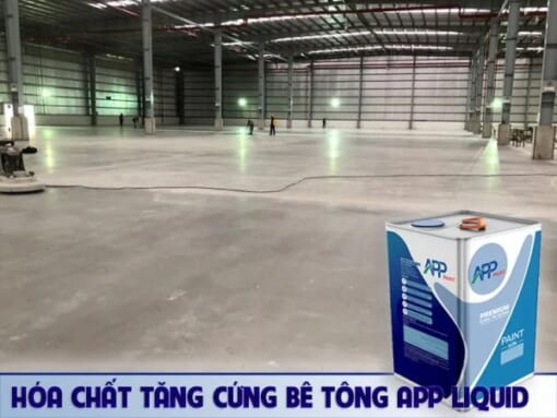 HÓA CHẤT TĂNG CỨNG BÊ TÔNG APP LIQUID HARDNER