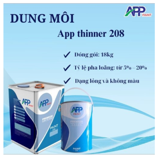 DUNG MÔI APP THINNER 208