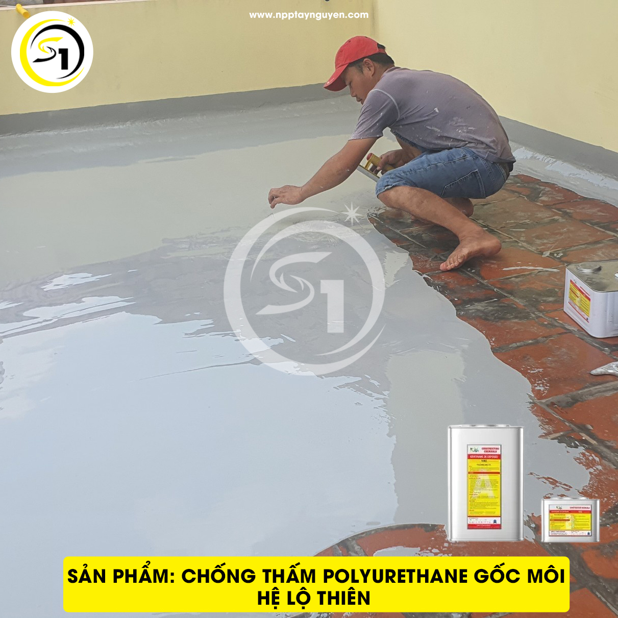 Chống Thấm Gốc Dung Môi PU Kovithane 2K – Giải Pháp Chống Thấm Hiệu Quả Và Bền Vững