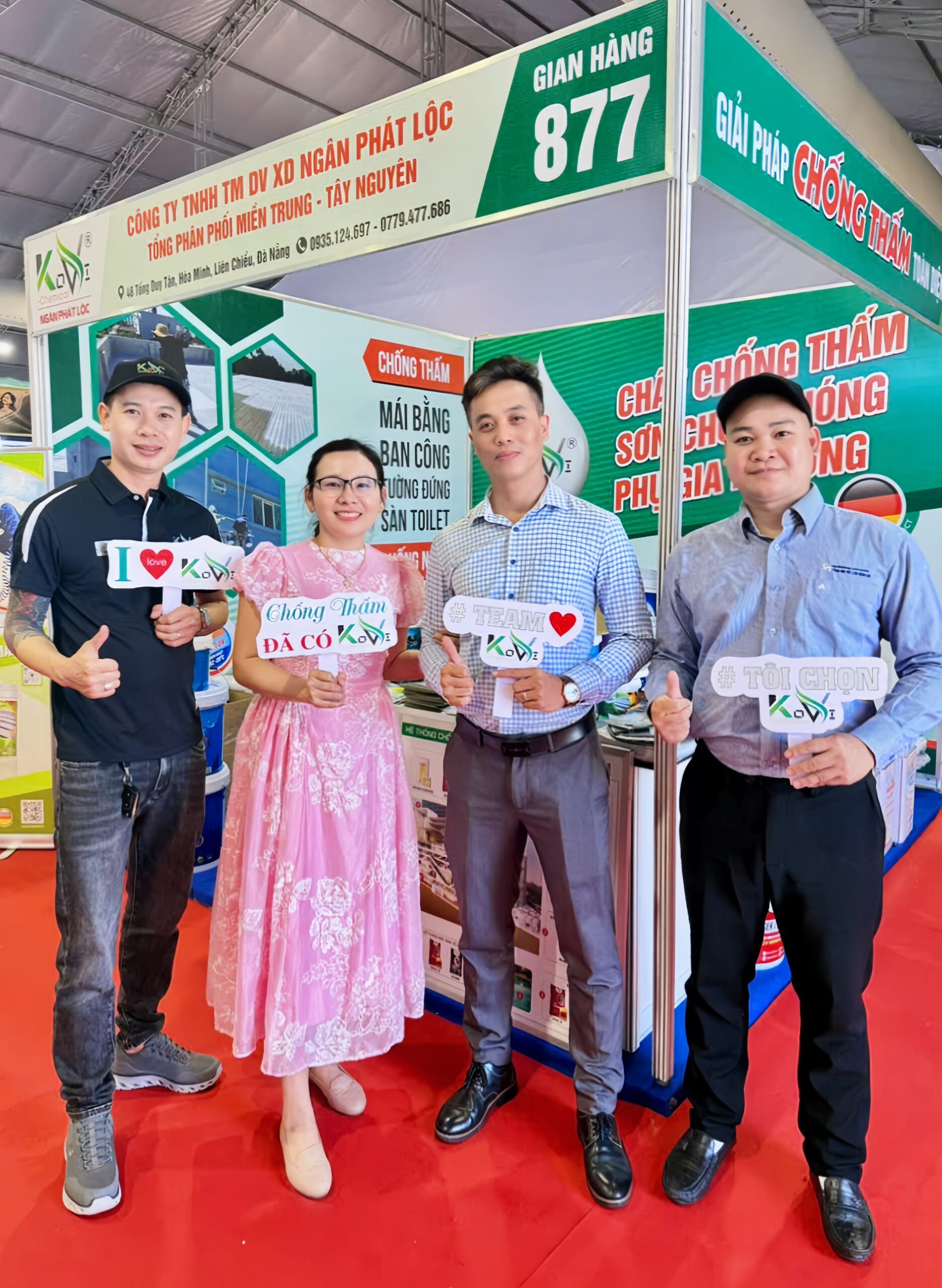 CÔNG TY TNHH TM&DV SỐ 1 TÂY NGUYÊN THAM GIA SỰ KIỆN VIETBUILD 2025 TẠI ĐÀ NẴNG
