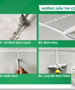 Keo chà ron bóng  Epoxy Demex