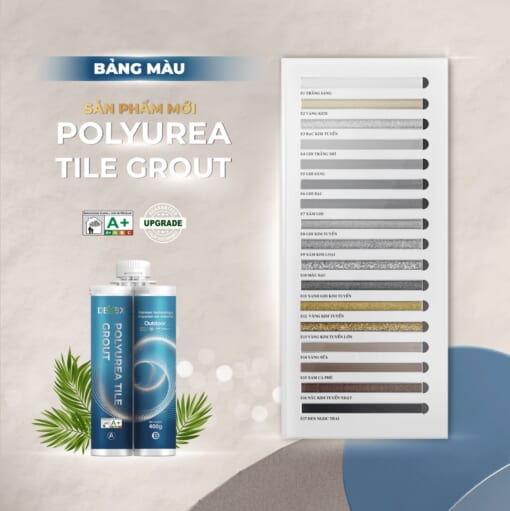 Keo chà ron Polyurea Tile Grout Demex cao cấp