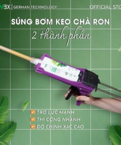 SÚNG BẮN KEO CHÀ RON CƠ BẢN