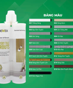 Keo chà ron bóng  Epoxy Demex