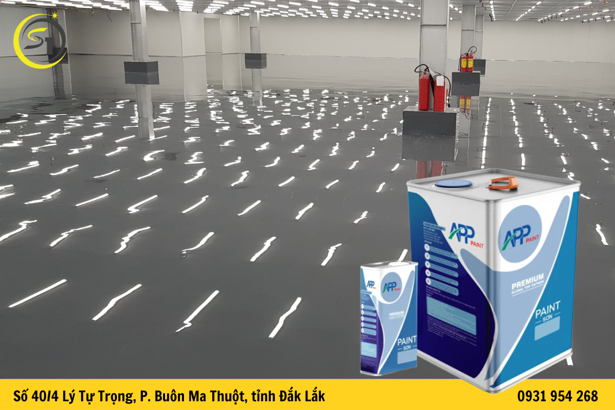 Sơn epoxy chống tĩnh điện giải pháp tối ưu cho nhà xưởng hiện đại
