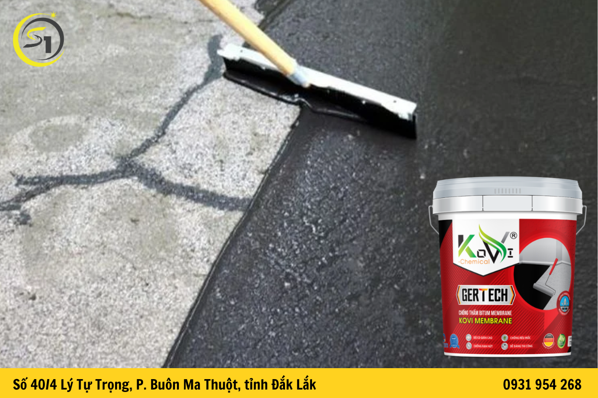 Chống Thấm Bitum – Giải Pháp Bảo Vệ Công Trình Hiệu Quả, Độ Bền Vượt Thời Gian