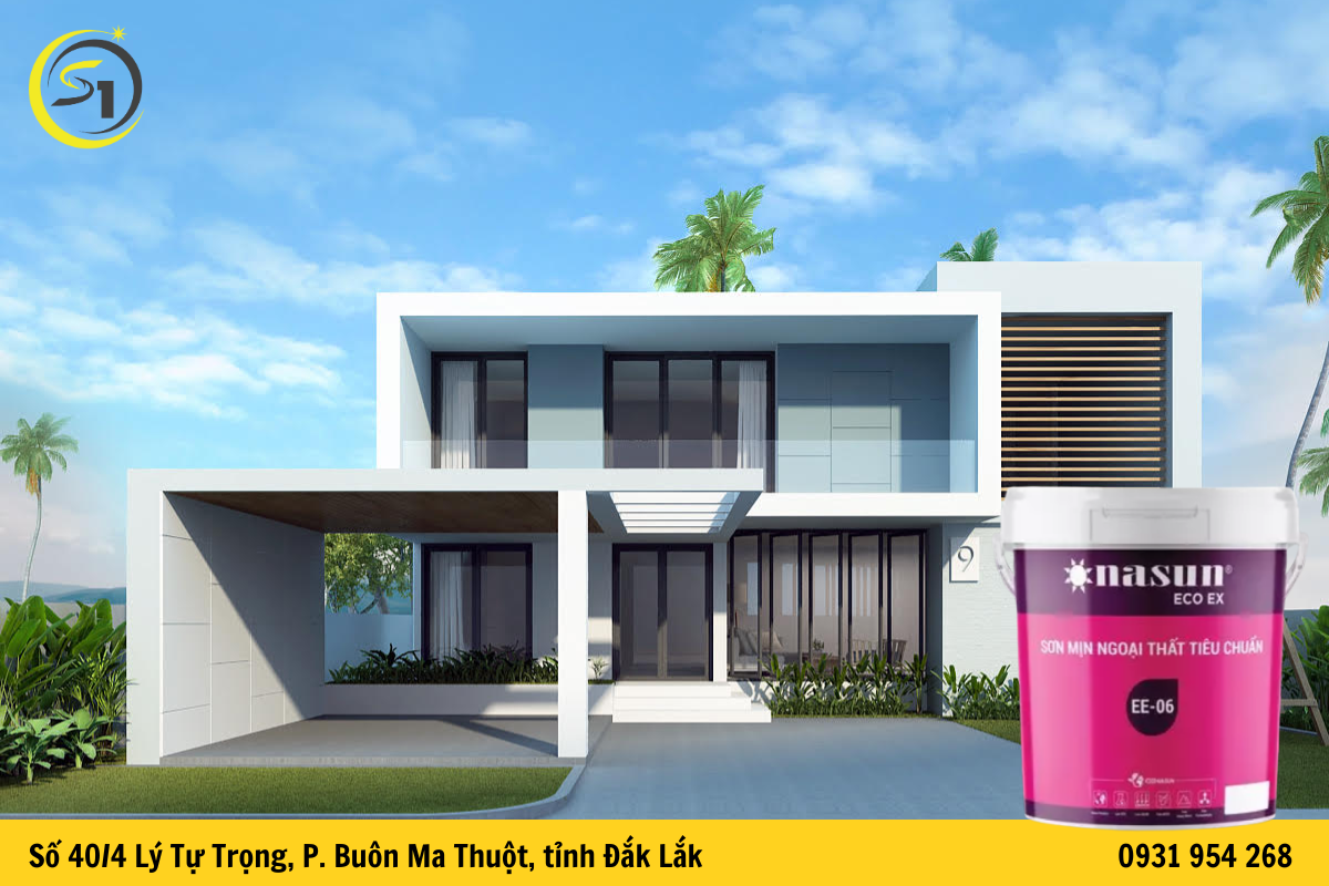Sơn ngoại thất có sơn được nội thất không – Khám phá những điểm cần biết để chọn đúng loại sơn phù hợp cho từng công trình