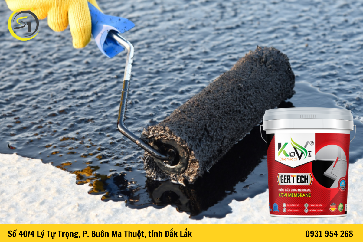 Chống Thấm Bitum – Giải Pháp Bảo Vệ Công Trình Hiệu Quả, Độ Bền Vượt Thời Gian