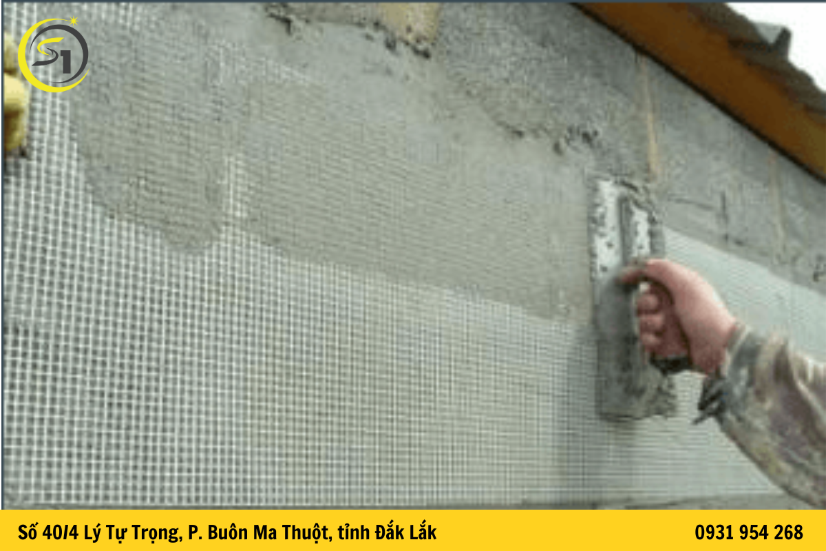 Cách thi công lưới thủy tinh chống thấm đúng kỹ thuật