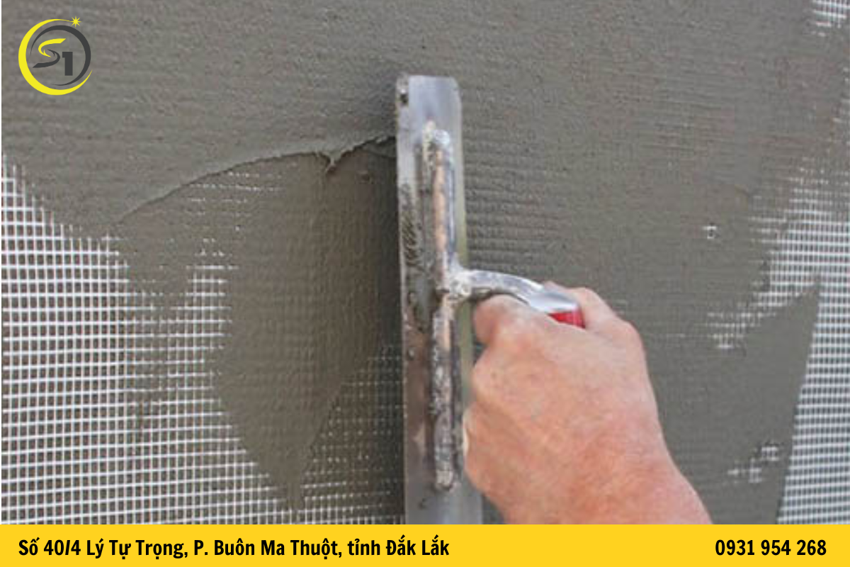 Cách thi công lưới thủy tinh chống thấm đúng kỹ thuật