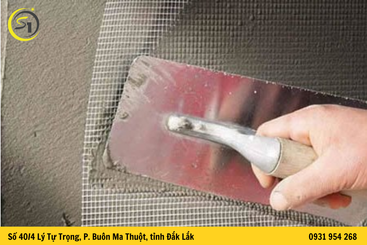 Cách thi công lưới thủy tinh chống thấm đúng kỹ thuật